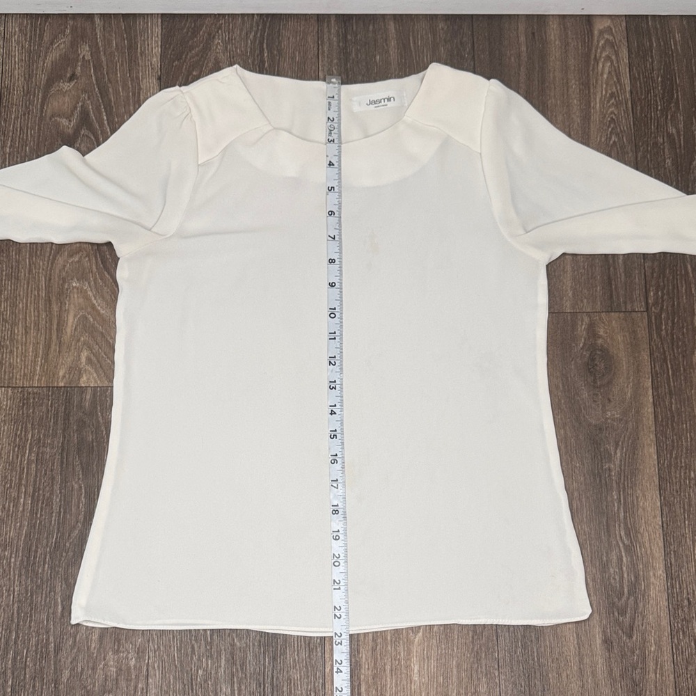 Jasmine Cream Women's Blouse Women’s Size Medium - Picture 6 of 10